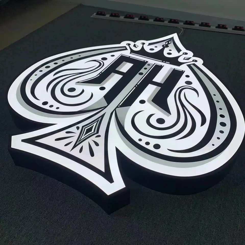 Custom Outdoor Waterproof 3D Logo Signs